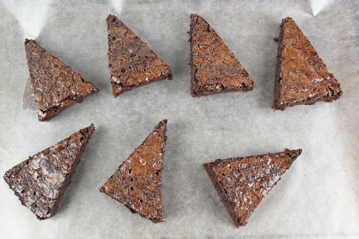 Christmas Tree Brownies