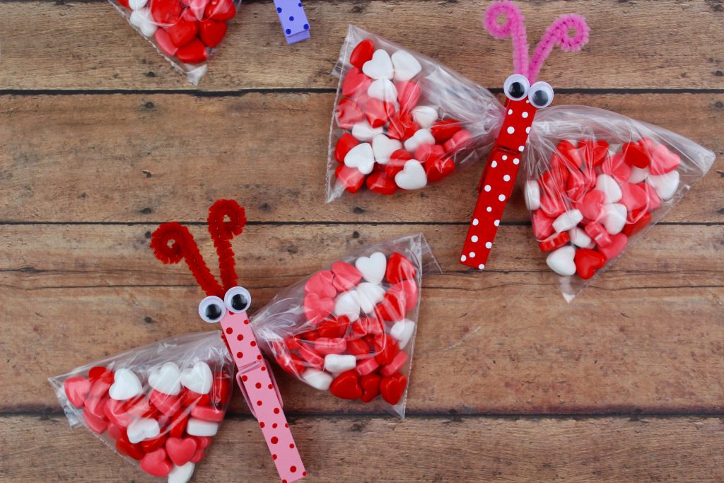 valentines day treat bags pinterest