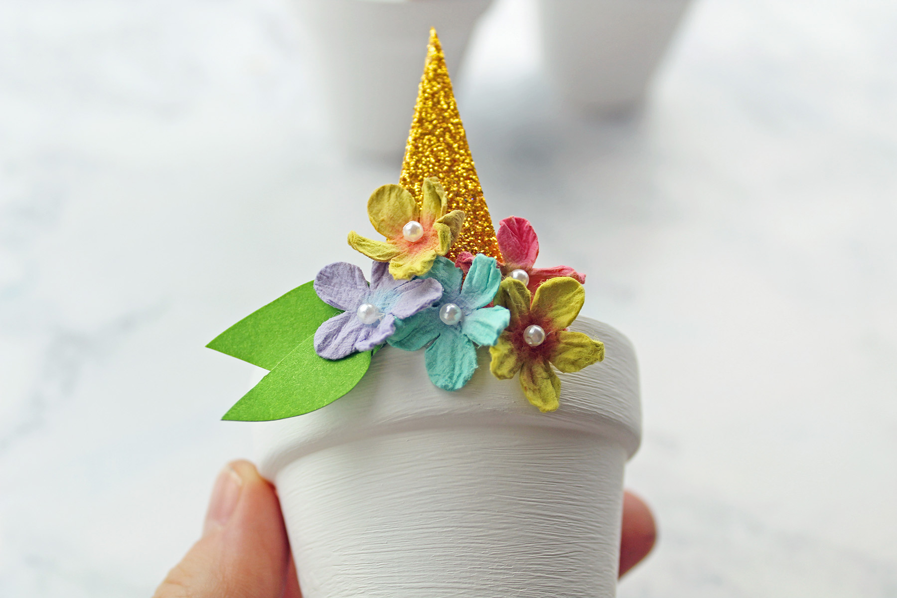 DIY Magical Unicorn Succulent Plant Pot