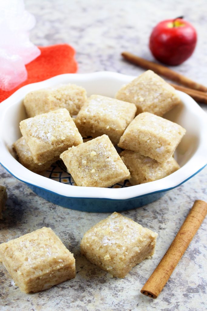 Exfoliating Apple Pie Sugar Scrub Cubes