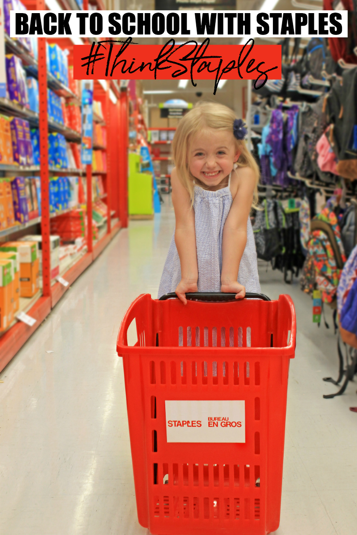 Staples Back-To-School #ThinkStaples