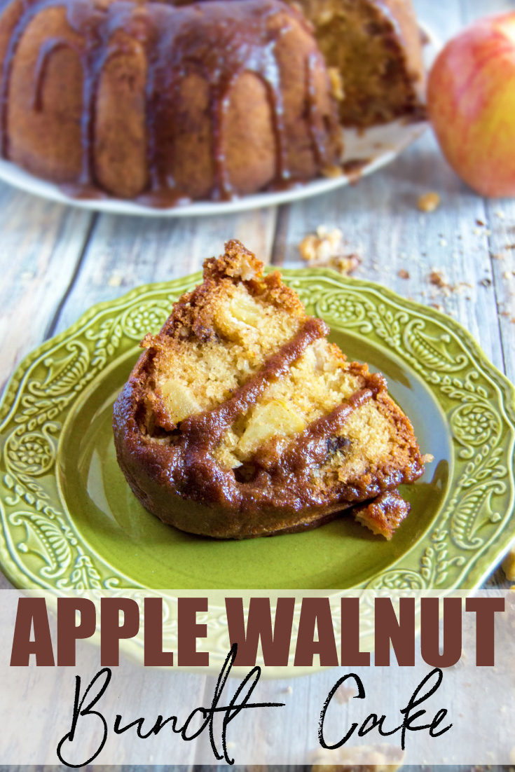 Apple Walnut Bundt Cake