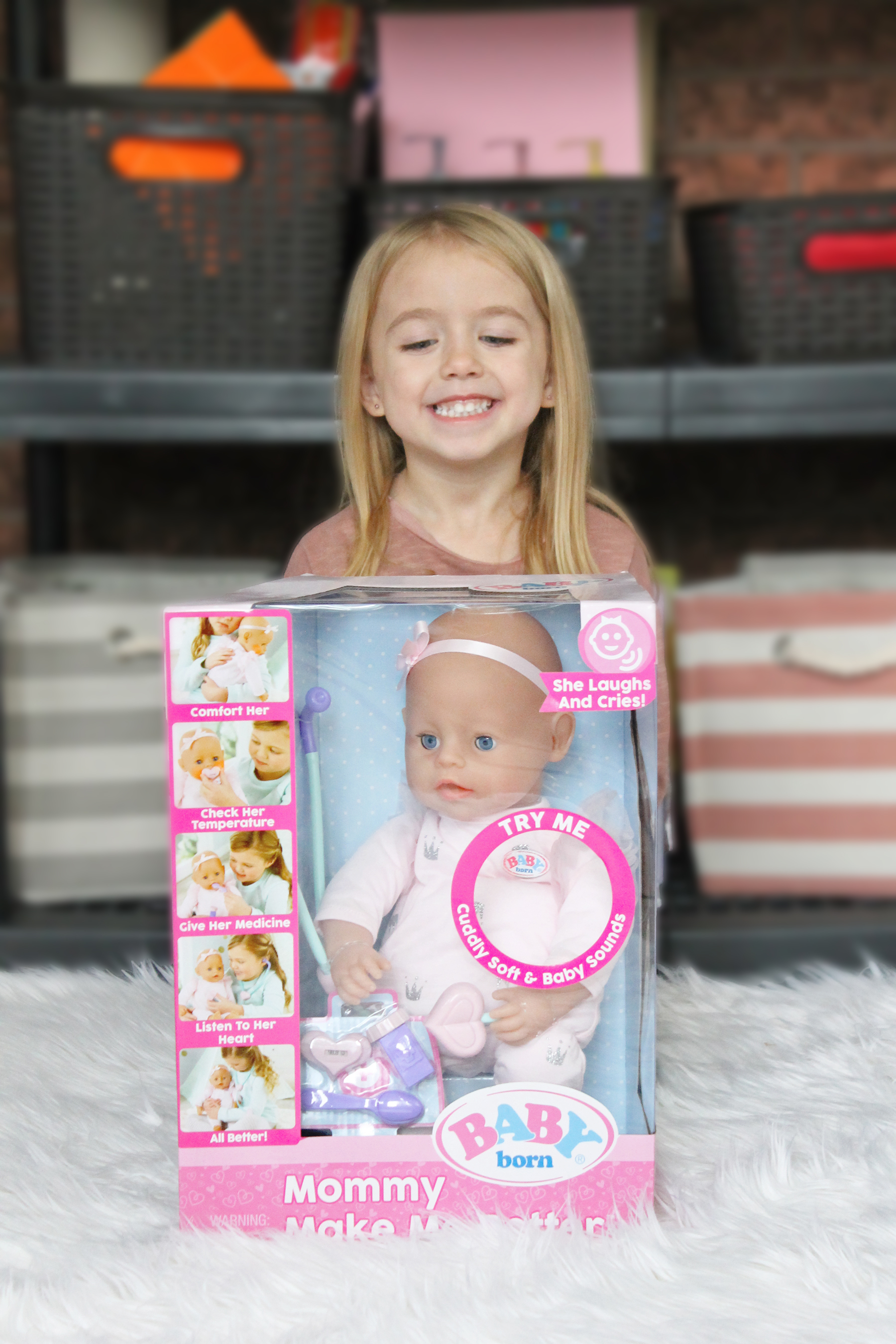 Baby Born Interactive Doll Mommy Make Me Better