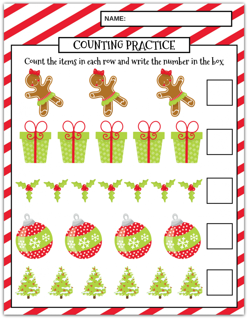 Christmas Learning Printables Package - Extreme Couponing Mom