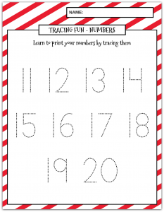 Christmas Learning Printables