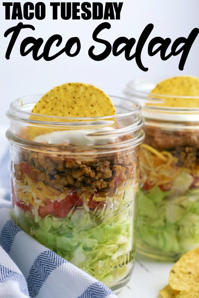 Taco Salad In A Jar - Extreme Couponing Mom