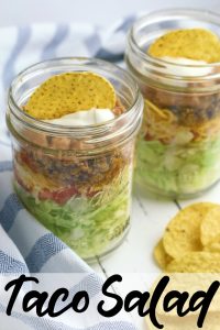 Taco Salad In A Jar