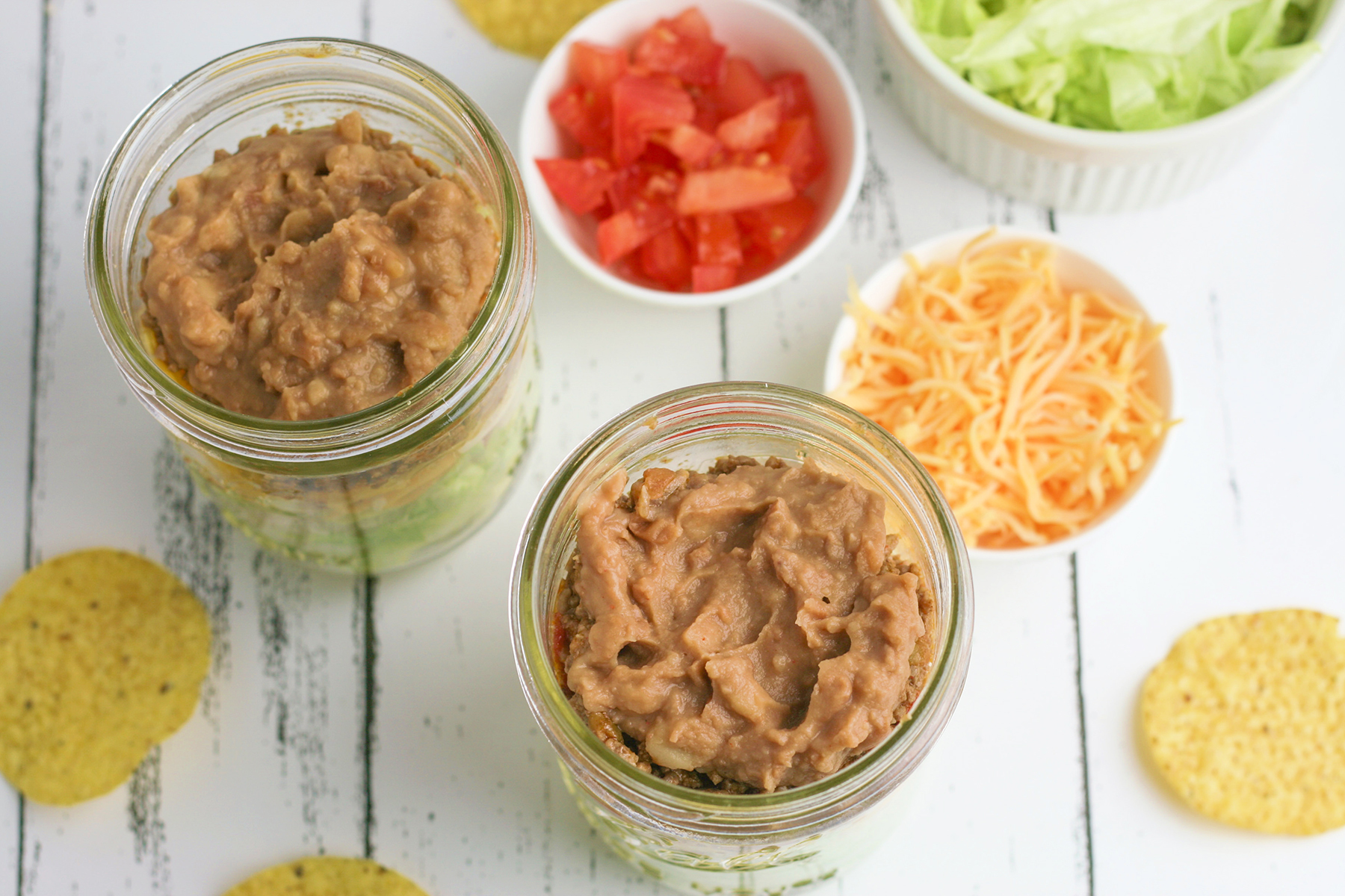 Taco Salad In A Jar
