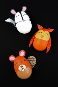 Woodland Animal Easter Eggs