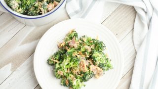 Fresh Broccoli Salad With Bacon