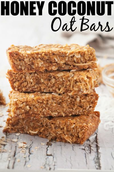 Honey Coconut Oat Bars - Extreme Couponing Mom