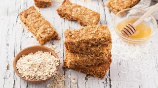 Honey Coconut Oat Bars
