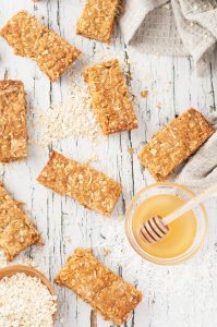 Honey Coconut Oat Bars