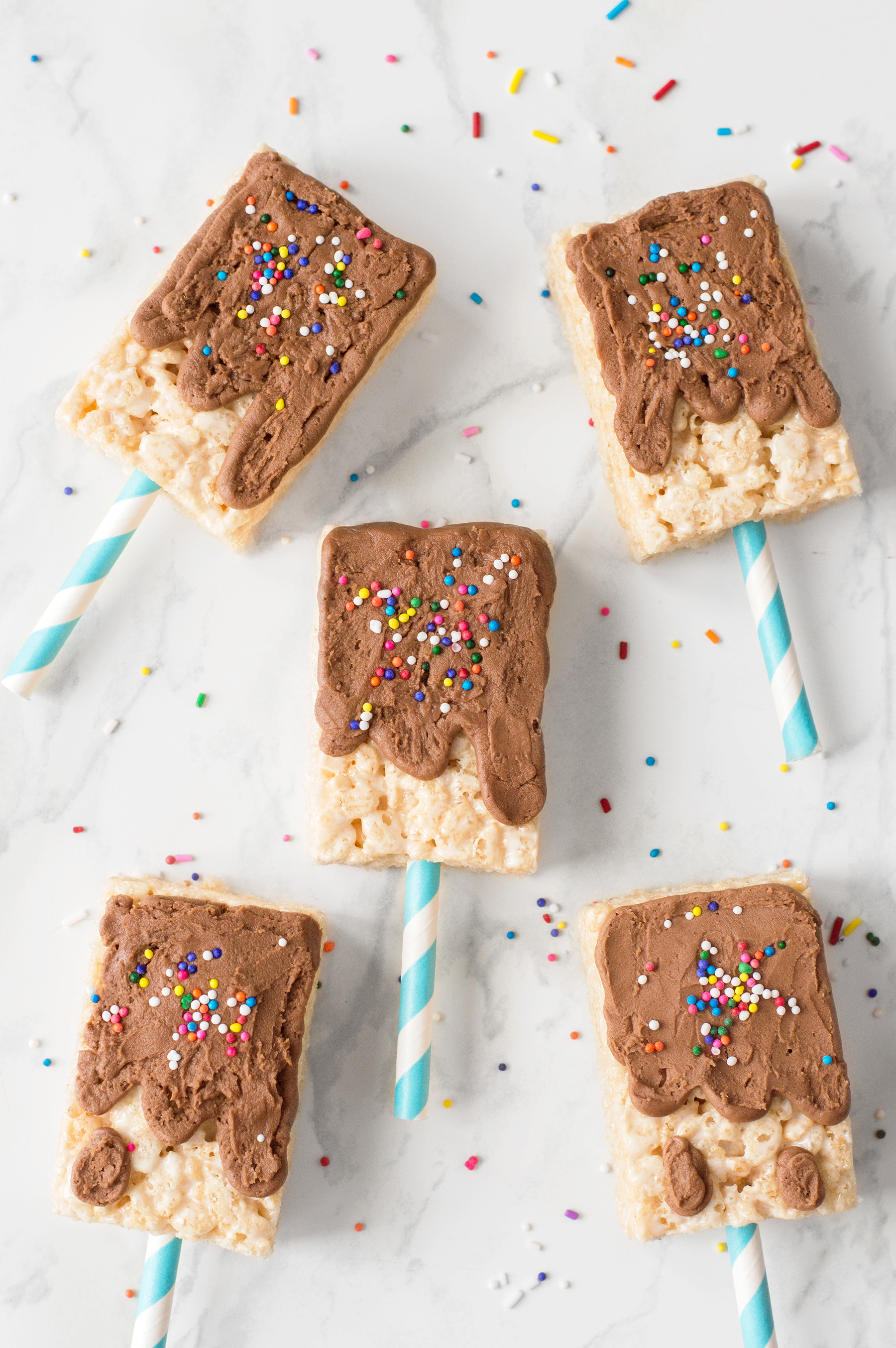 Popsicle Rice Krispies Treats