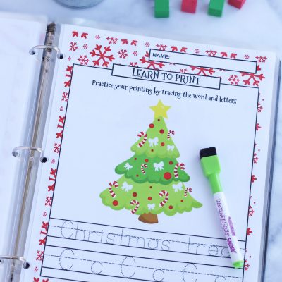 Christmas Learning Printables Package