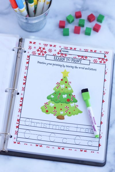 Christmas Themed Learning Package