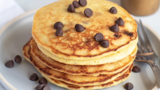 Keto Chocolate Chip Pancakes