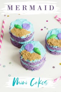 Mermaid Mini Cakes