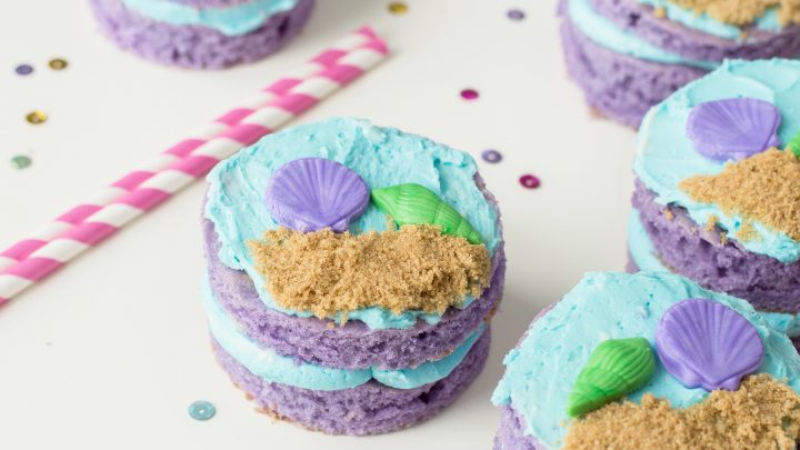 Mermaid Mini Cakes