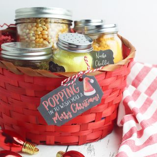 Popcorn Christmas Gift Basket - Extreme Couponing Mom