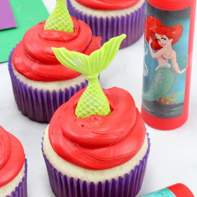 The Little Mermaid Cupcakes