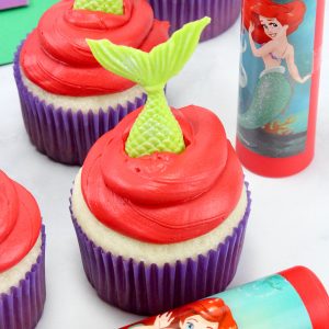 The Little Mermaid Cupcakes