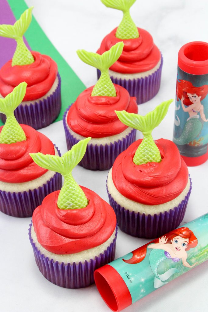 The Little Mermaid Cupcakes Extreme Couponing Mom The Little Mermaid Cupcakes 8 683x1024