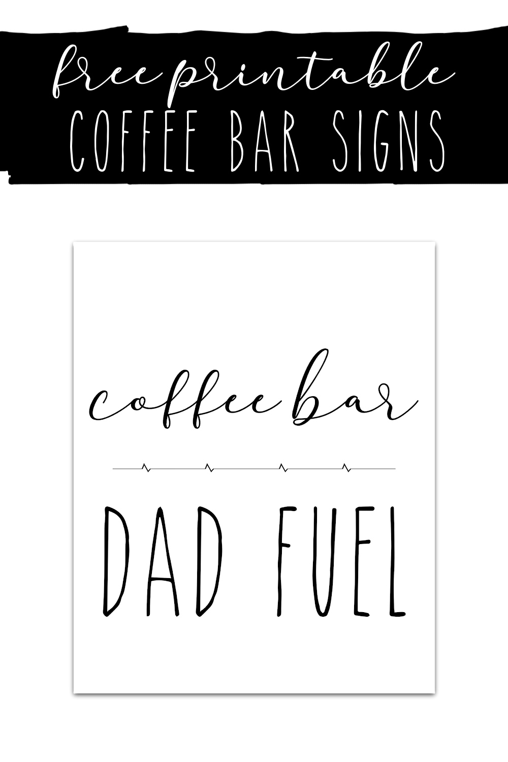 Coffee Bar Signs