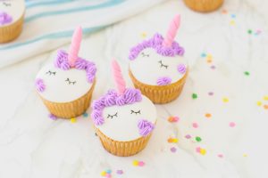 Cute Unicorn Cupcakes