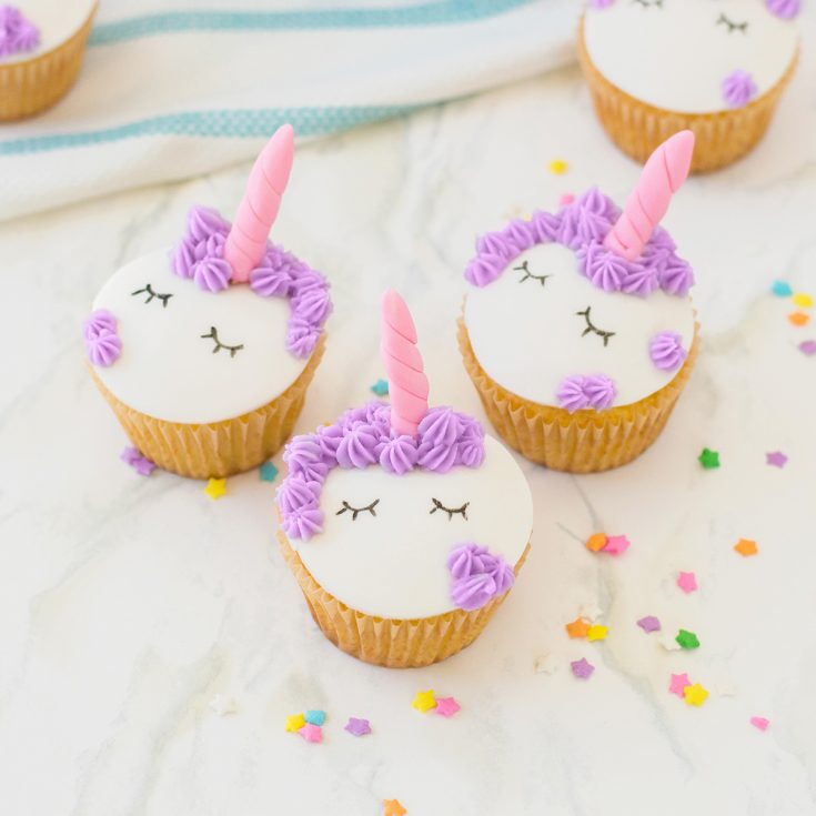 Cute Unicorn Cupcakes - Extreme Couponing Mom