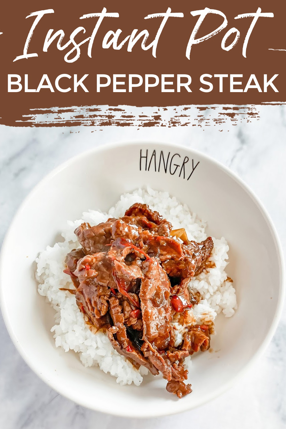 Instant Pot Black Pepper Steak