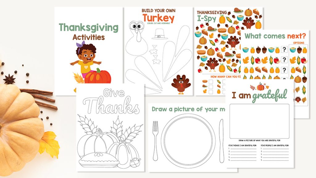 Printable Thanksgiving Activities For Kids - Extreme Couponing Mom