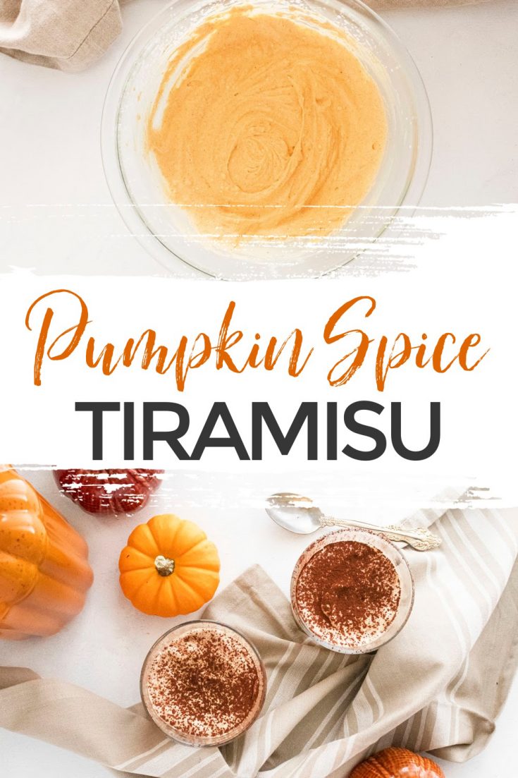 The Best Pumpkin Spice Tiramisu