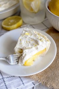 The Best Sugar Cookie Lemon Pie