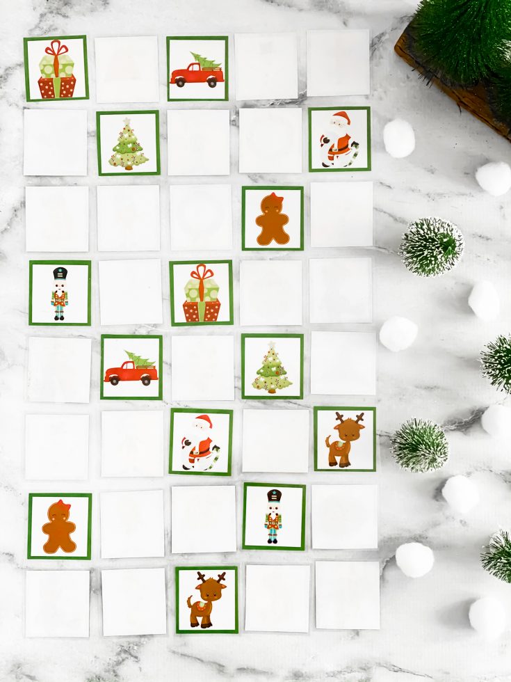 Christmas Memory Game Free Printable Extreme Couponing Mom