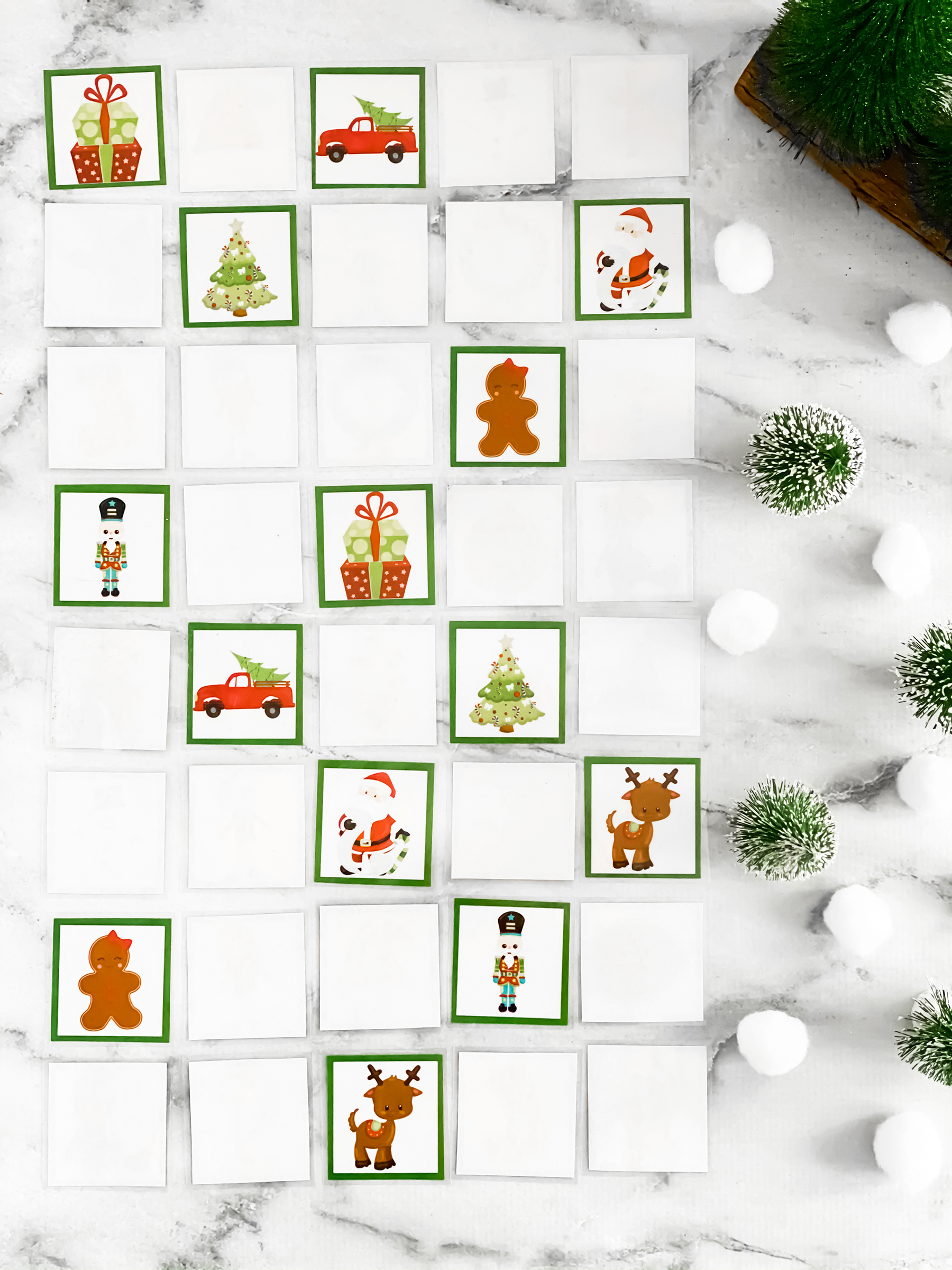 Christmas Memory Game - Free Printable - Extreme Couponing Mom