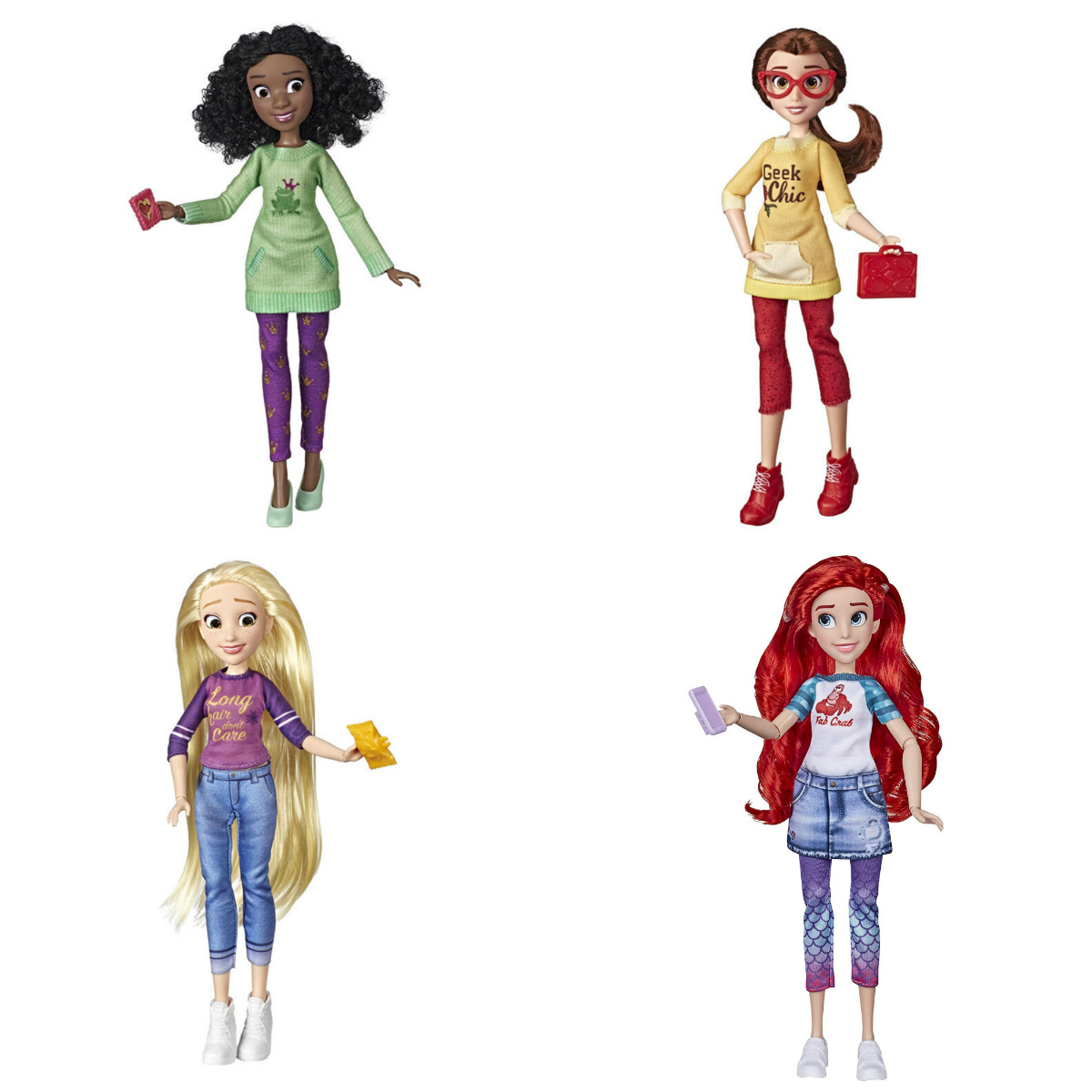 Disney Princess Comfy Squad Fashion Dolls