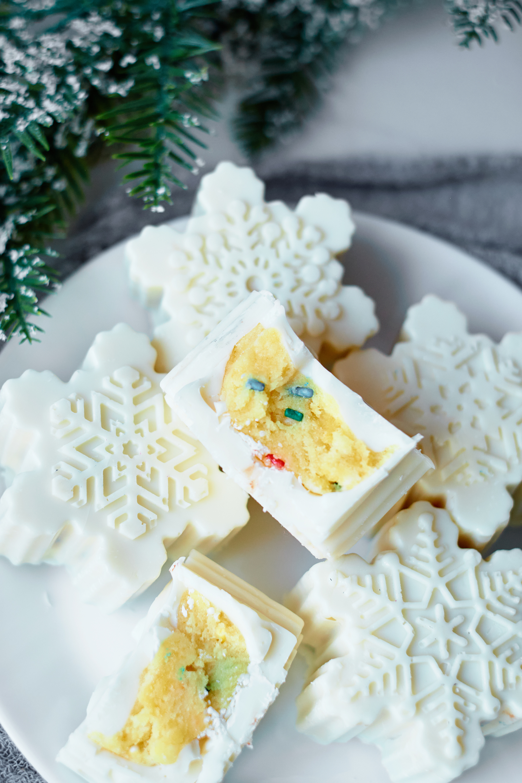 Mold Baking Mould Cook Christmas Snowflake Pattern Silicone Mold Chocolate Cake 