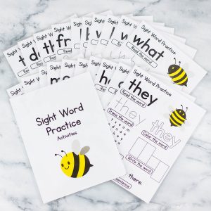 Sight Word Practice Activities