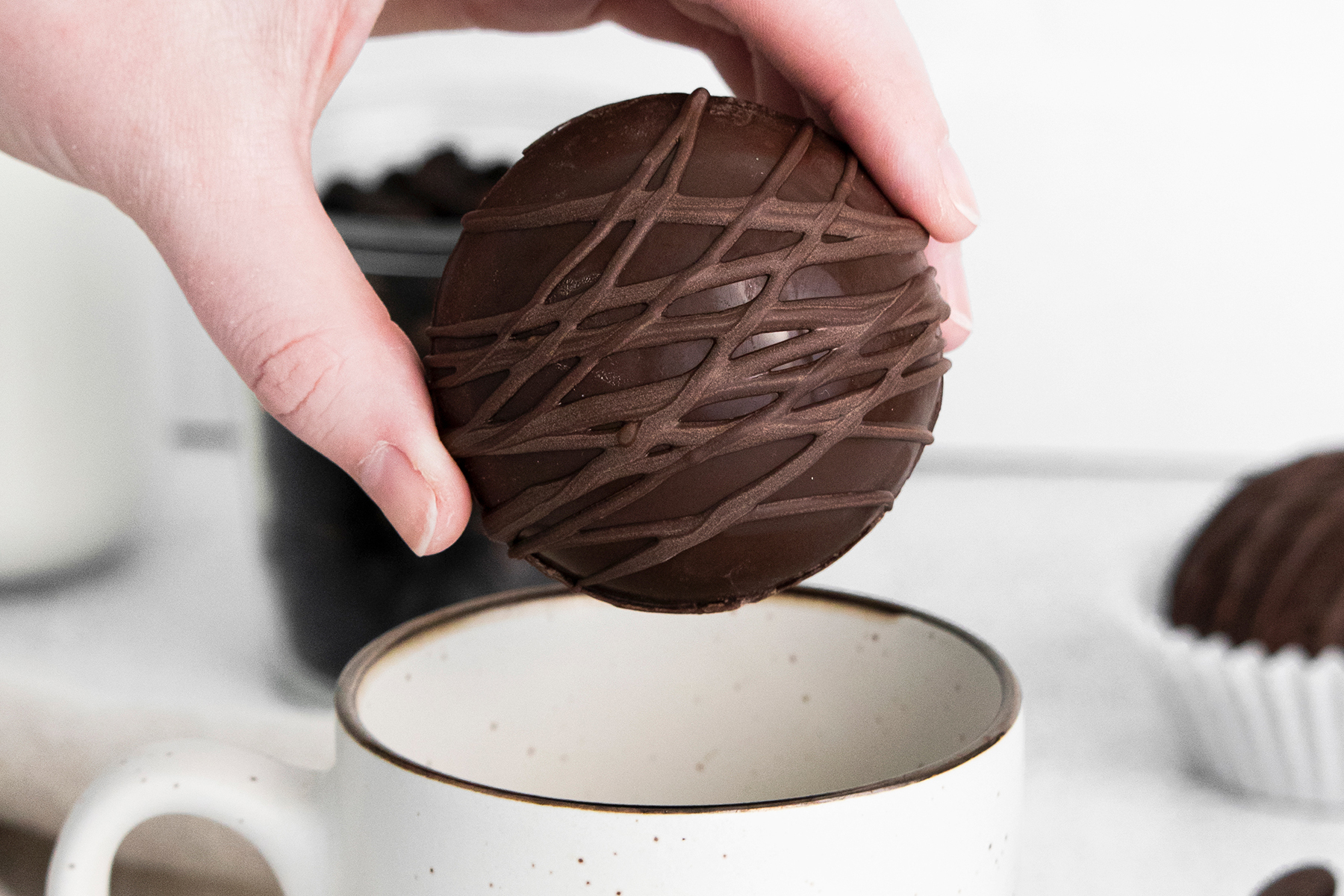 The Best Mocha Hot Chocolate Bombs