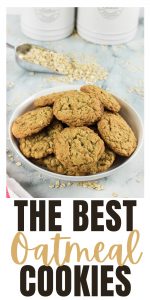 The Best Oatmeal Cookies