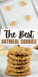 The Best Oatmeal Cookies