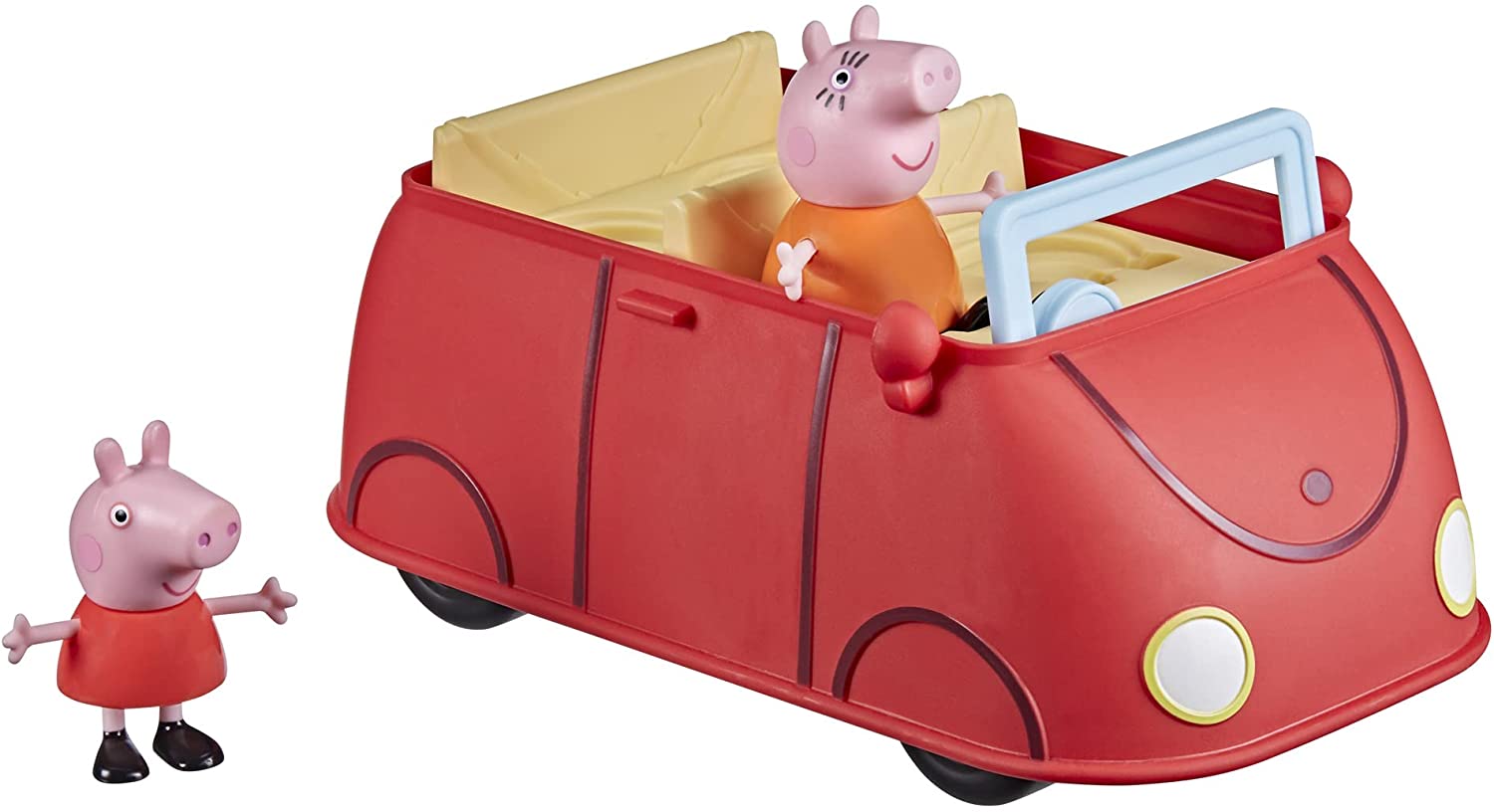 2021 Peppa Pig Peppa's Family MOTORHOME Vehicle to RV Playset NEW w/ 4  Figures