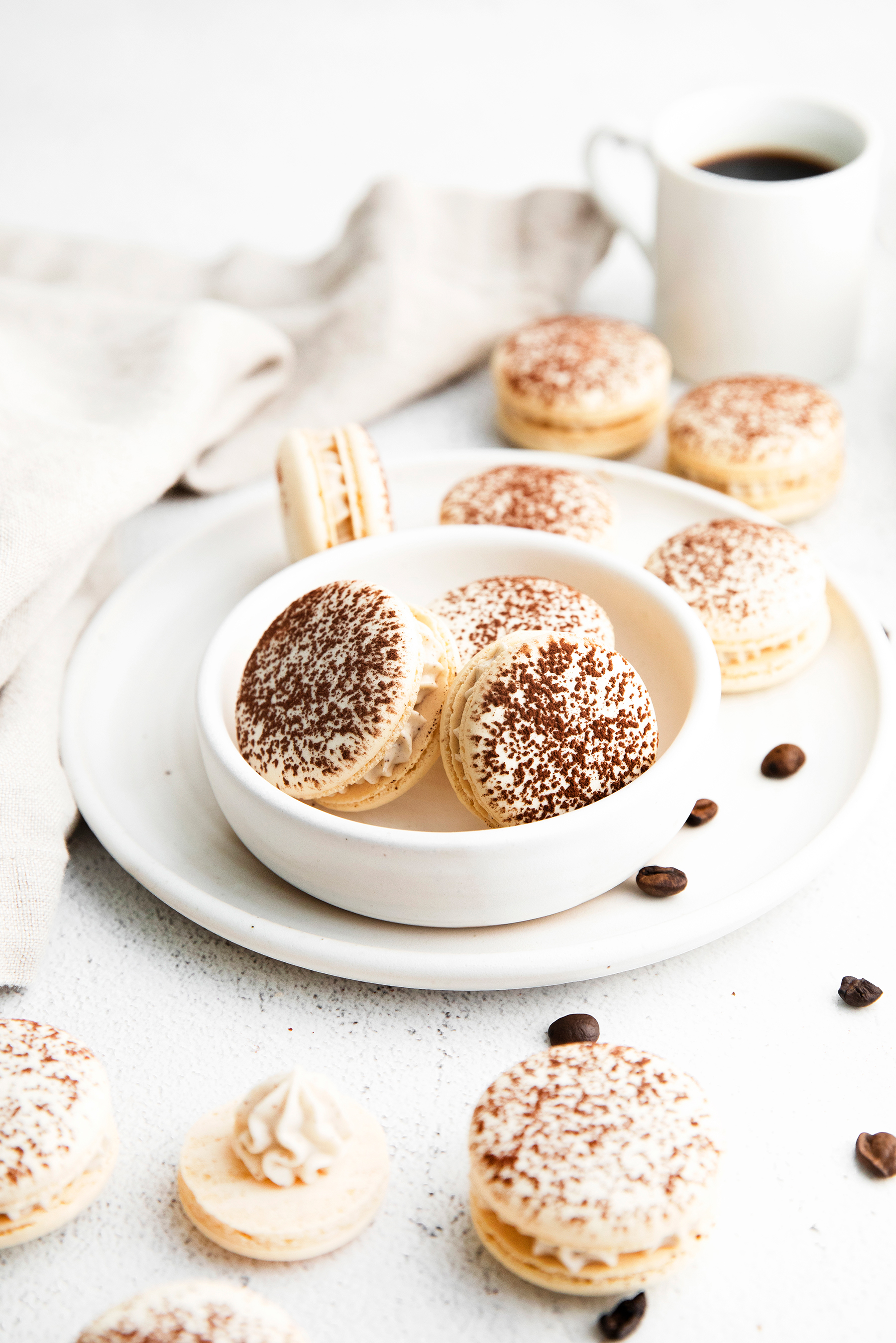 Tiramisu Macarons