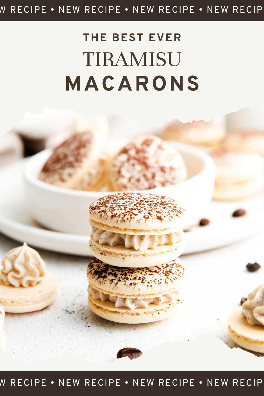 Tiramisu Macarons