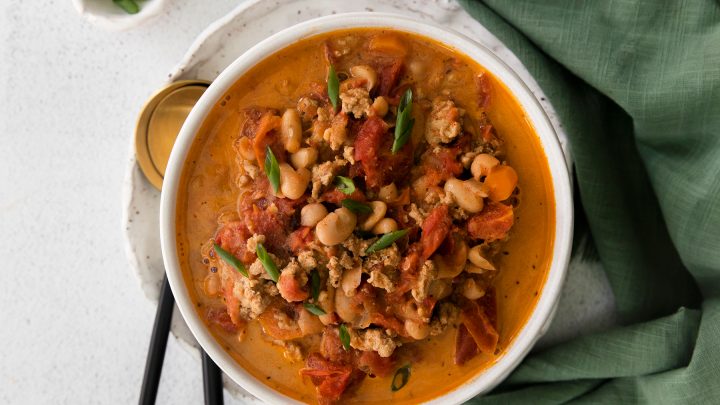 Instant Pot Turkey White Bean Chili