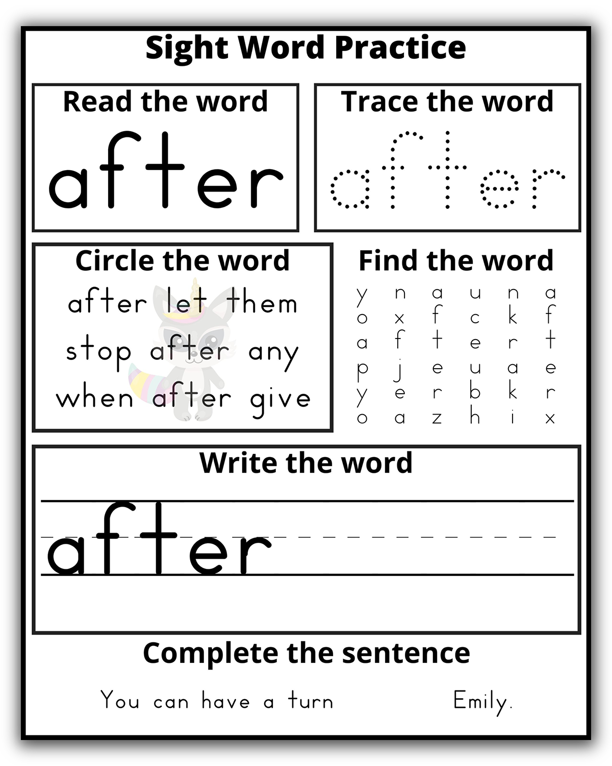 Sight Words Preschool Kindergarten First Grade Dolch Words Sight 