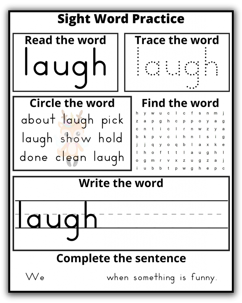 Third Grade Dolch Sight Words Practice - Extreme Couponing Mom