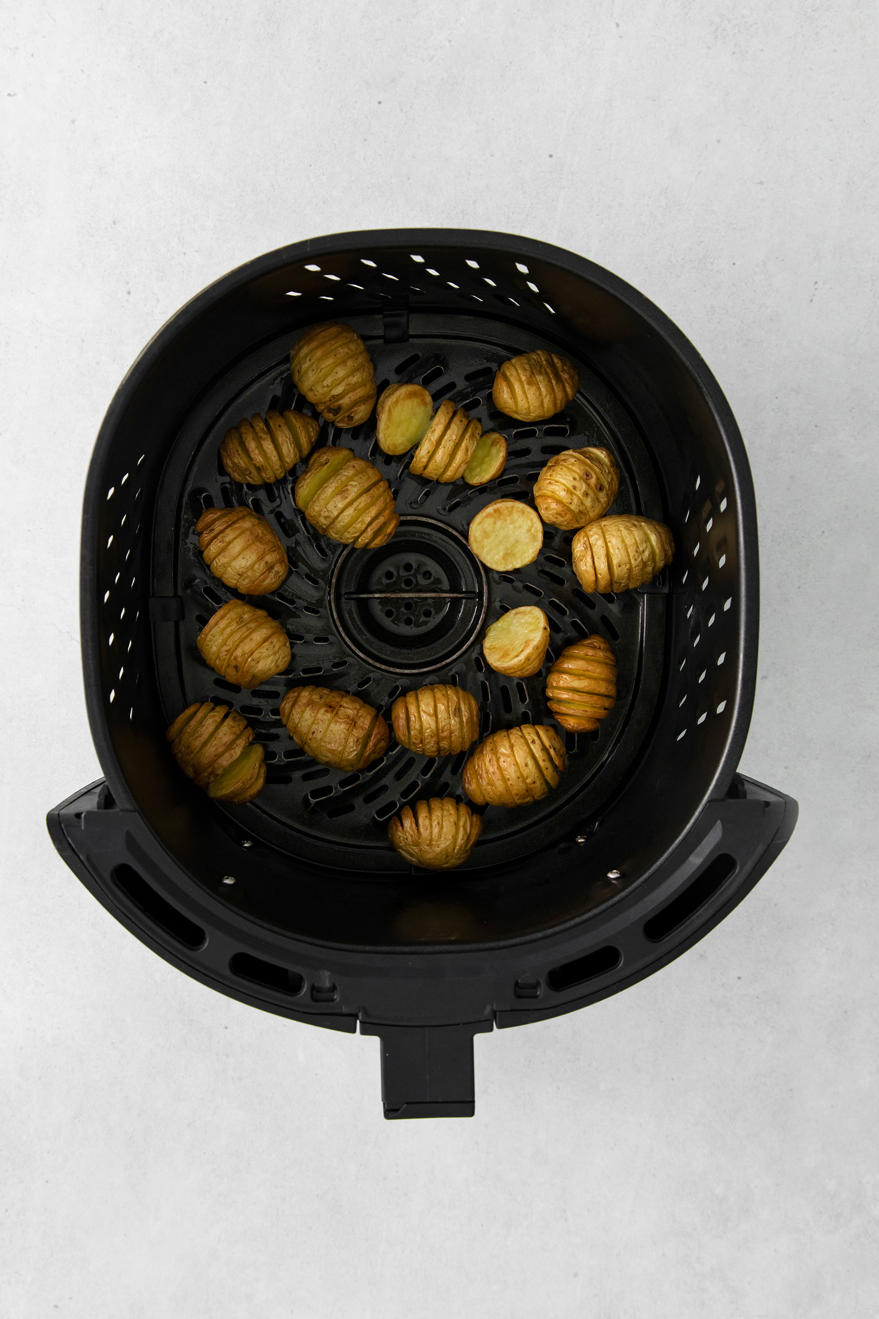Air Fryer Mini Hasselback Potatoes
