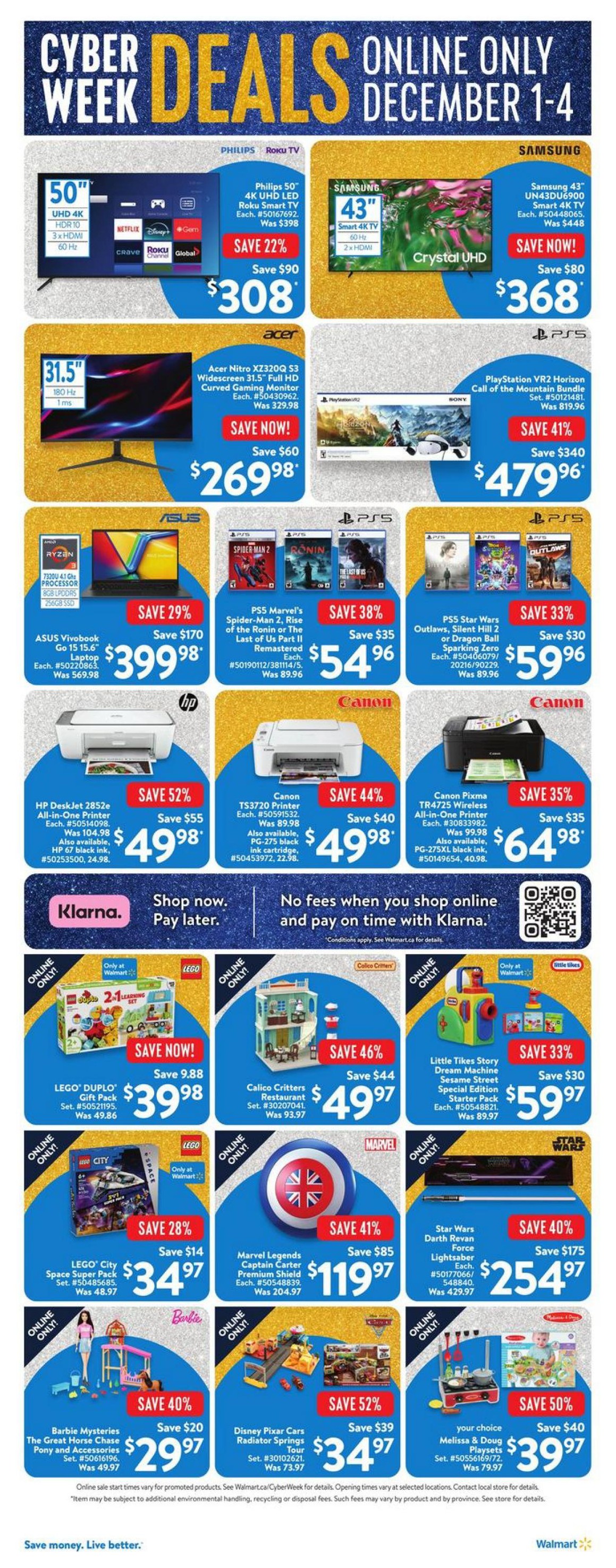 Walmart Canada Cyber Monday 2024 2 Extreme Couponing Mom